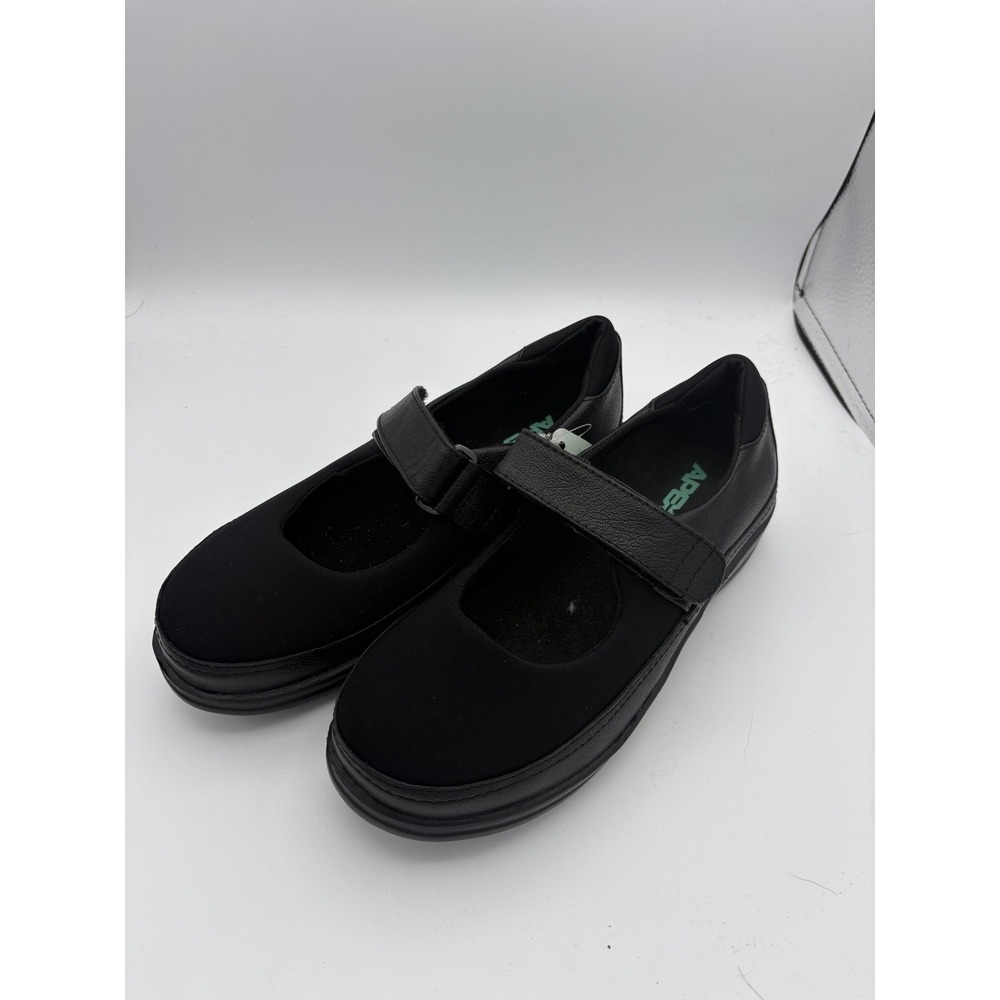 Apex Shoes Womens Size 7 W Black Mary Jane Slip Resistant‎ Work Comfort A350W
